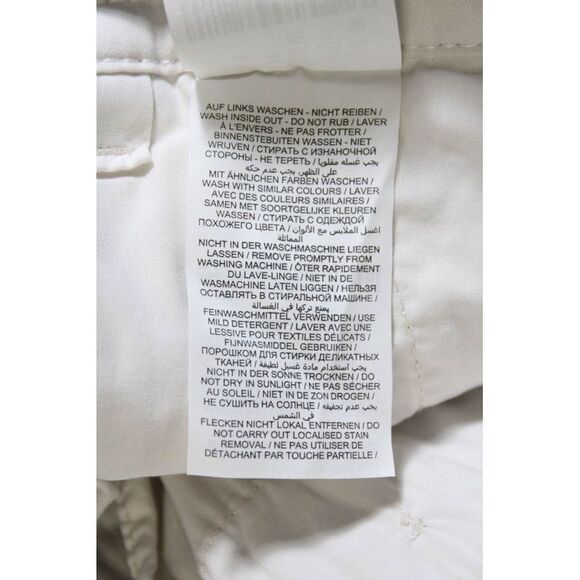 Brax Feel Good Mens Bari Flat Front 9" Khaki Shorts Beige Cotton Size 34 - Picture 5 of 6